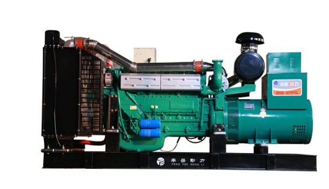 黄陂上柴500kw大型柴油发电机组