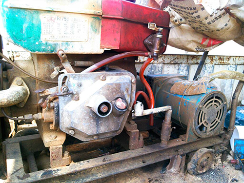 黄陂单杠柴油机发电机出租